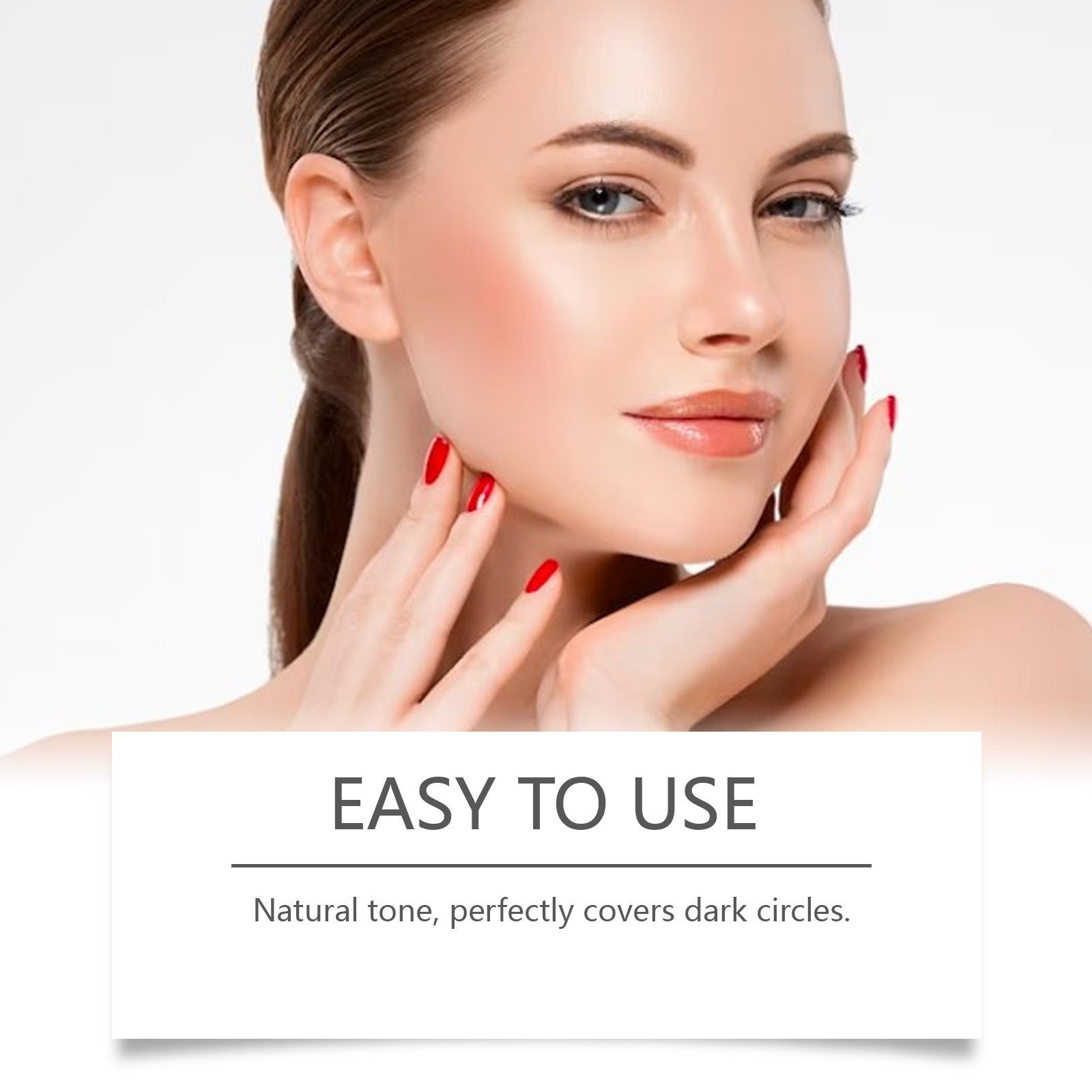 Professional Concealer with Long-Lasting Coverage(orange color)