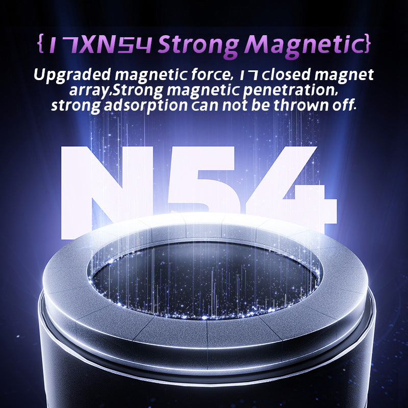 White Foldable Vacuum Suction Phone Stand for Navigation and Calls