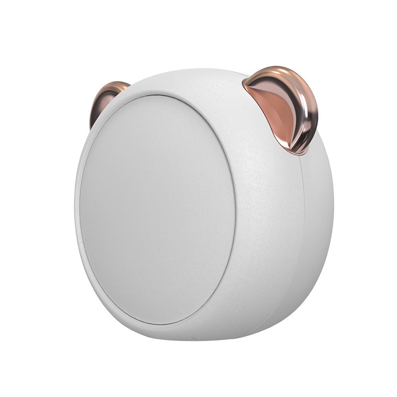 Cute UV Toothbrush Sanitizer Holder - Wall Mounted, Portable for Travel (Golden Ear Panda)