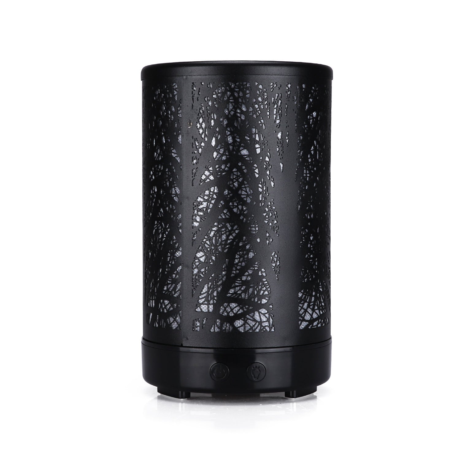 Black Forest Design Iron Essential Oil Diffuser - 7 Color LED Ultrasonic Cool Mist Humidifier 100ml