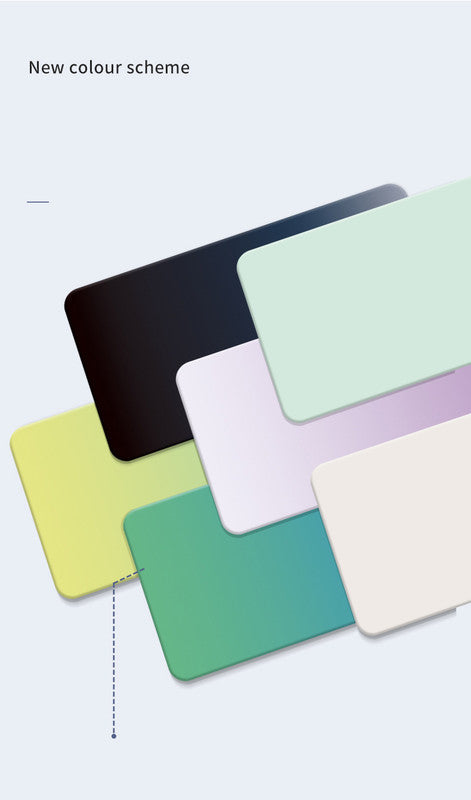 Mint Green Premium Large Silicone Mouse Pad - Non-Slip, 600x300mm for Office and Gaming