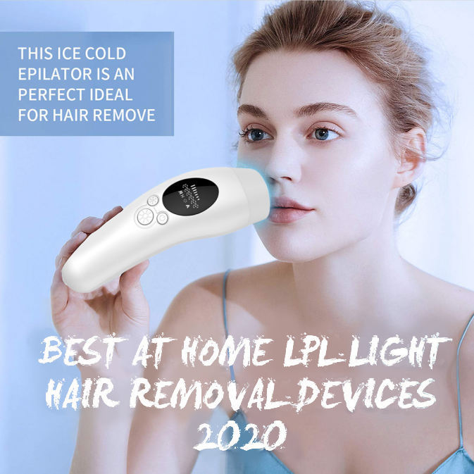 Pink Light Spot Beauty Hair Removal Device - Smooth Skin Solution