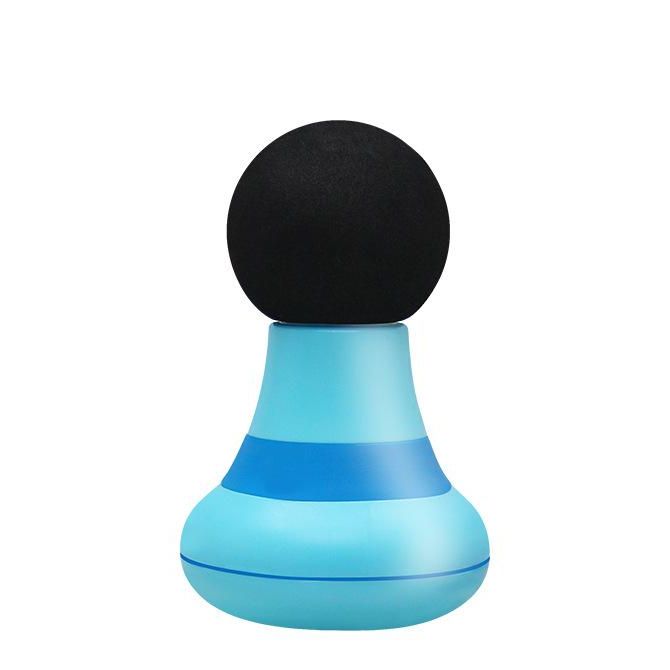Mini Electric Fascia Massage Gun - Portable Deep Tissue Percussion Massager with Quiet Motor(blue)