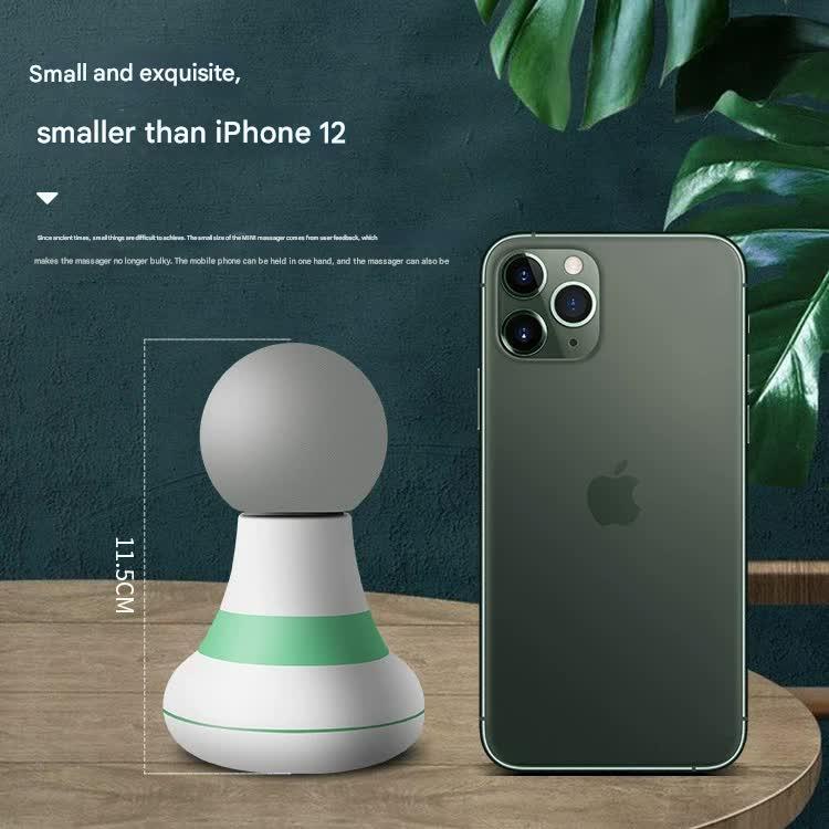 Mini Electric Fascia Massage Gun - Portable Deep Tissue Percussion Massager with Quiet Motor(Yellow)