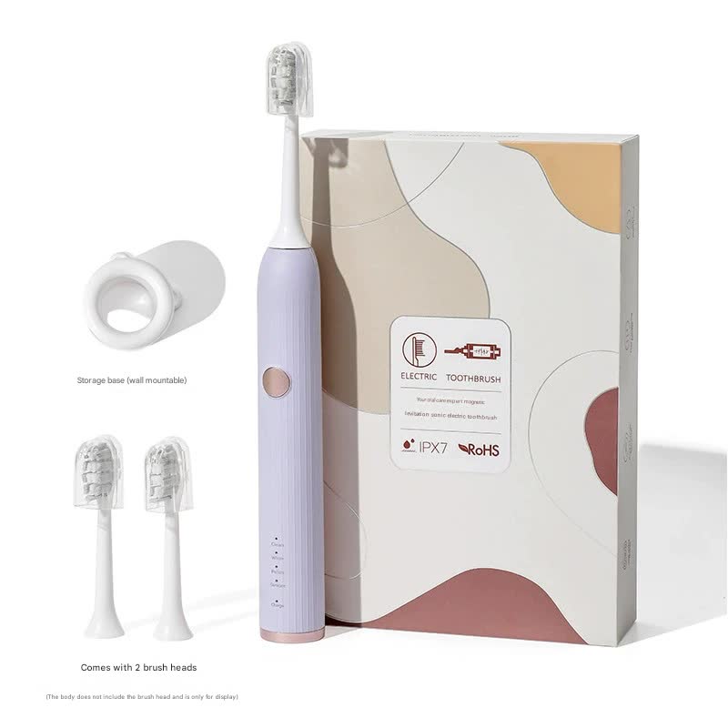 Advanced Sonic Electric Toothbrush - 8 Modes, Long Battery Life (300 Days Standby), Gentle & Effective Cleaning(Purple)