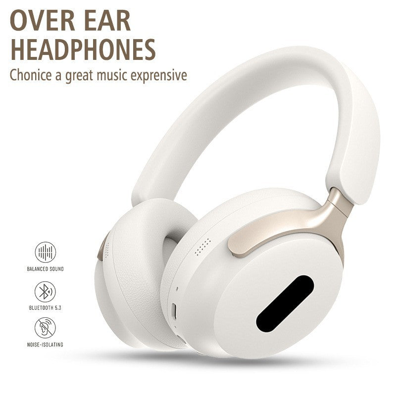 AKZ 25 Wireless Over-Ear Headphones - Bluetooth 5.3, Hi-Fi Audio, Noise-Isolating, Long Battery Life(white)