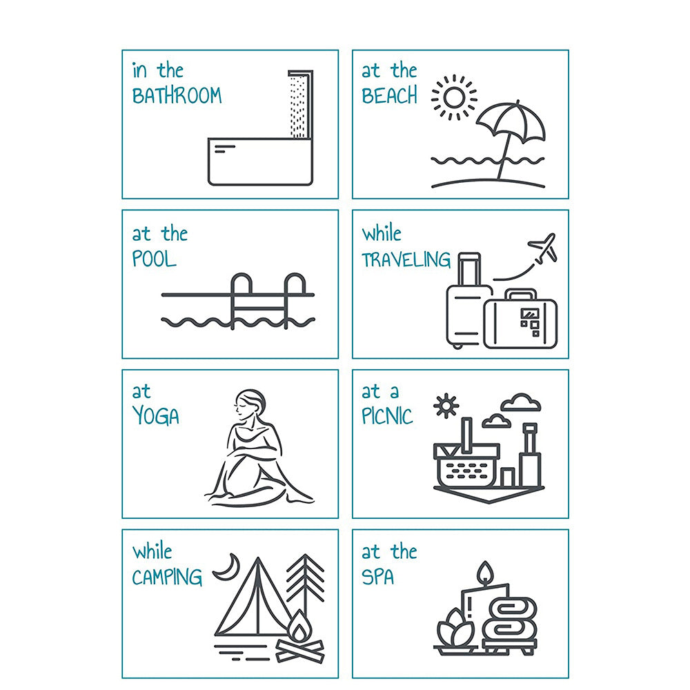 Blue Chic Lightweight Nylon Drawstring Tote Bag - Multi-Pocket Casual Shoulder & Crossbody