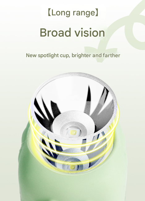 Green Adorable Crocodile Silicone LED Flashlight for Kids - USB Rechargeable, Dimmable Brightness, Portable Night Light