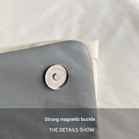 Grey Chic Quilted Crossbody Bag for Women - PU Leather Diamond Pattern Chain Strap Shoulder Purse with Elegant Clasp