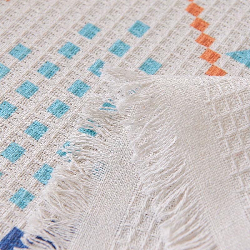 Nordic-Style Full-Cover Sofa Blanket - 180 x 230 cm Minimalist, Stain-Resistant, All-Season Two-Seater Sofa Protector