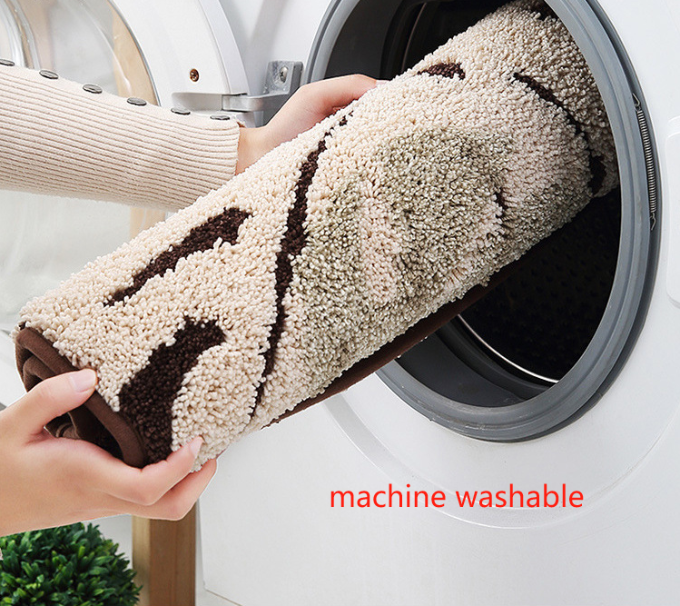 Bathroom Mat - Super Absorbent Non-Slip Rug (40x60cm), Toilet Floor Mat for Bathroom/Bedroom/Entryway