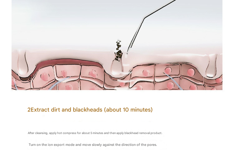 Green Professional Ultrasonic Skin Scrubber - 4-in-1 Facial Spatula for Deep Cleaning, Blackhead Removal, and EMS Lifting