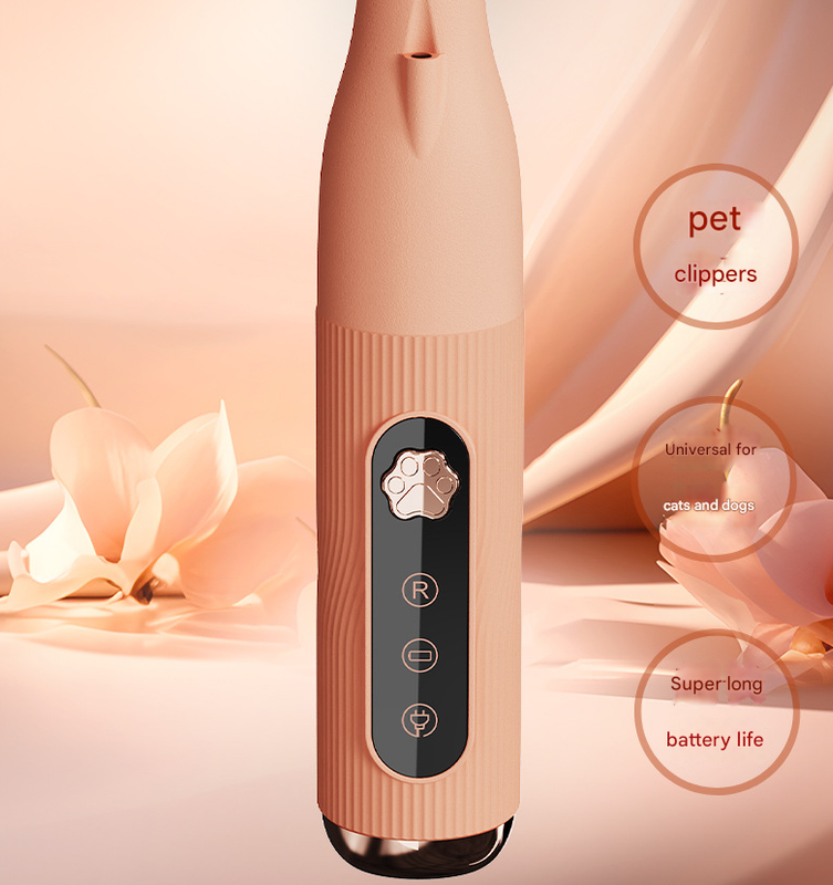 Pink Precision Pet Paw Trimmer - Waterproof & Rechargeable Grooming Clipper for Dog & Cat Paws, Eyes, and Ears