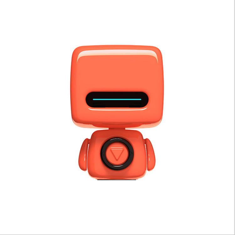 Mini Robot Style Bluetooth Speaker - Portable, 8-9 Hr Playtime, Built-in Mic & Lanyard(Silver Gray)