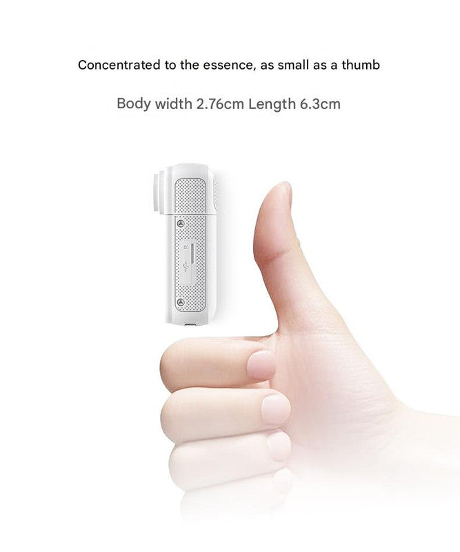 Thumb-Sized 2.7K Camera with 180 Rotatable Lens & Magnet Mount - Capture Your World Hands-Free(black+32G)