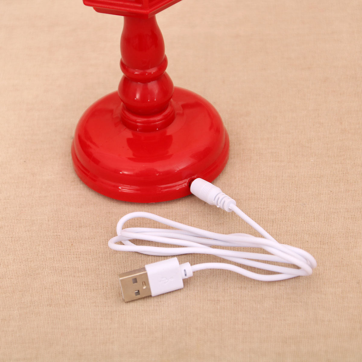 Festive LED Christmas Snow Globe Lantern - Glittering Tabletop Decoration with Santa/Snowman Scene, Dual Power(Bronze)