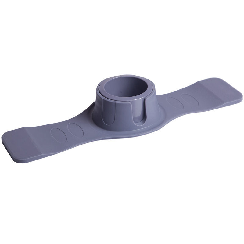 Flexible Anti-Spill Silicone Couch Arm Cup Holder - Sofa Armrest Drink Tray(black)
