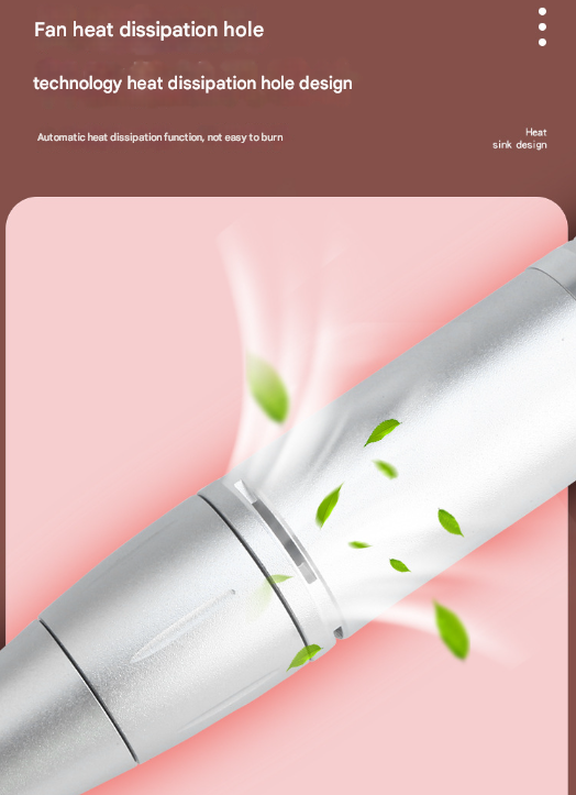 Pink Professional Rechargeable Nail Drill Machine - 45000RPM Portable E-File Kit for Acrylic, Gel, Polishing & Manicure