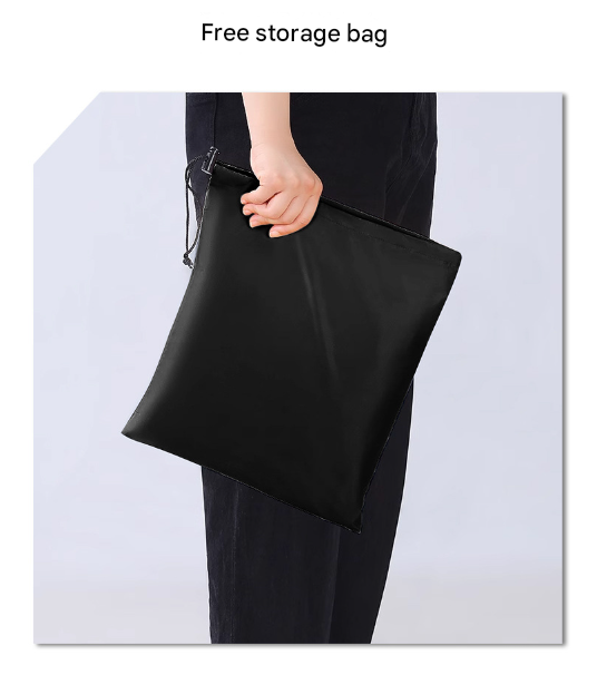 Size M Black All-Weather 210D Bicycle Cover - Waterproof & UV-Proof Outdoor Bike Protector with Lock Hole & Storage Bag