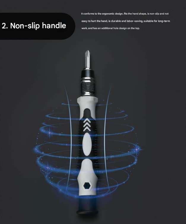 Purple and Black Professional 115-in-1 Precision Screwdriver Set - Magnetic Repair Tool Kit for PC, Laptop, Phone & Electronics