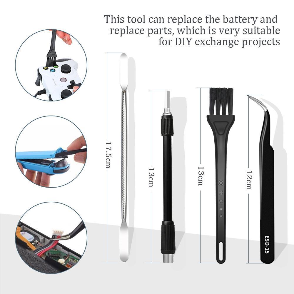 Professional 140-in-1 Precision Screwdriver Repair Tool Kit in Portable Oxford Bag(blue)