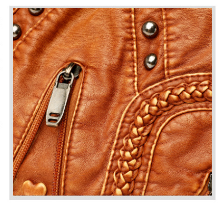 Black Women's Vintage Studded Hobo Bag - Soft Washed Leather Multi-Pocket Shoulder & Crossbody Purse