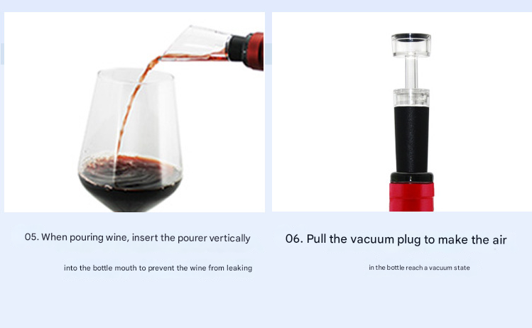 Complete Electric Wine Opener Gift Set - Rechargeable Corkscrew with Foil Cutter, Pourer, Vacuum Stopper & Charging Base