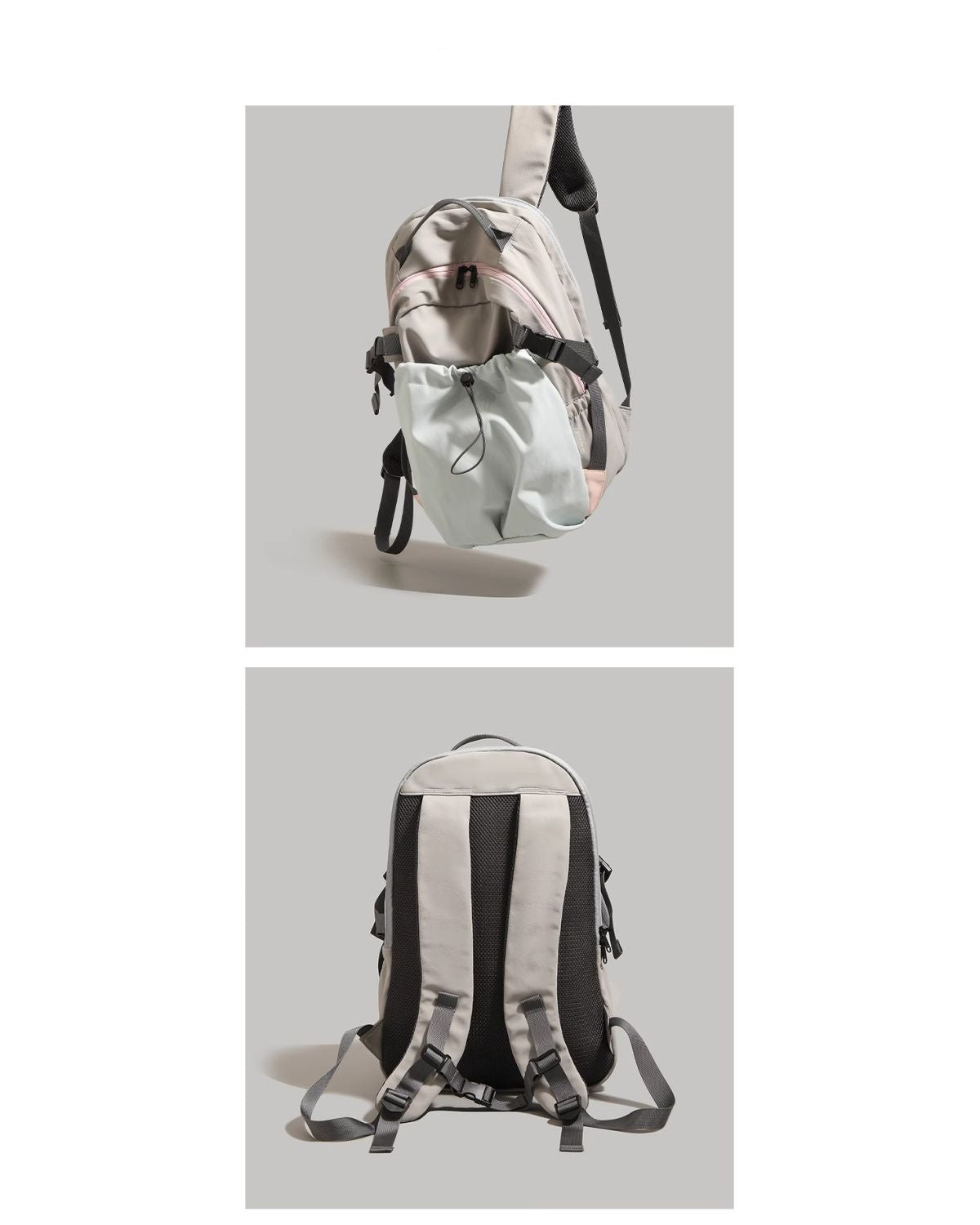 Red Minimalist Laptop Backpack Large Capacity 43cm for Men and Women - Unisex Casual School Bag for Uni and Work