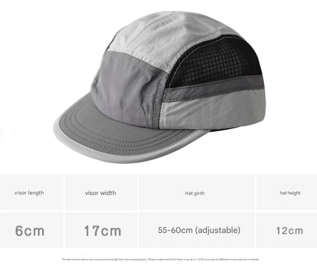 White UPF 50+ Quick-Dry Outdoor Sun Hat with Breathable Mesh - Lightweight Adjustable Cap for Hiking, Camping and Fishing in the Australian Sun