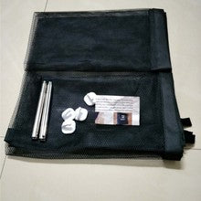 2-Pack Extra Wide Black No-Drill Pet Safety Barrier(180x72cm) With Hooks - Portable Mesh Dog Gate for Doorways, Stairs and Hallways, Easy Installation and Wall-Friendly