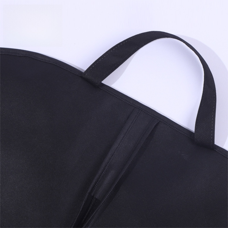 2-Pack Travel Long Dress Garment Carrier Bag Suit Bags(60×120CM) - Non-Woven Dust Cover, Foldable Hanging Clothes Storage Bag with Reinforced Handle