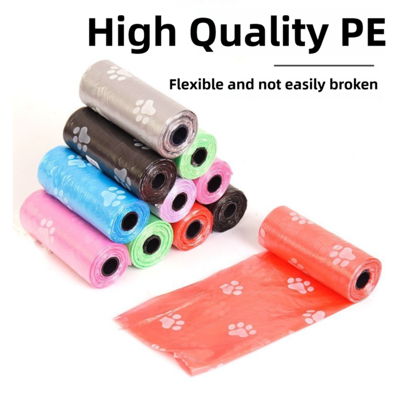 300-Count Biodegradable Dog Poop Bags with Bone Dispenser - Bulk Pack & Extra Thick, Leak-Proof Pet Supplies