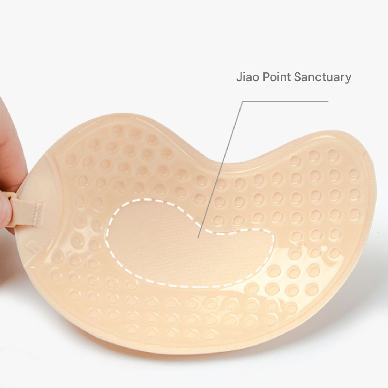 3-PCS Black color Invisible Silicone Push-Up Bra - Reusable Adhesive Mango Breast Pasties with Breathable Design - Strapless Backless Self-Adhesive Nipple Covers for Women(Cup D)