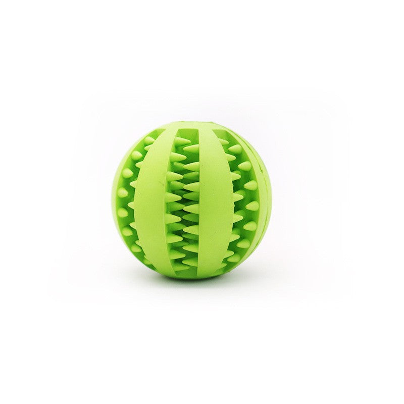 Green TPR Dog Chew Ball Set – 3-Piece Size Combination (Small, Medium, Large) with Food Hiding Design for Teeth Cleaning and Mental Stimulation in Australia