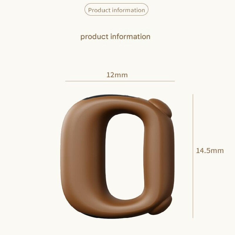 Black Portable Fascia Massage Ring Vibration Massager with Heat and LED Display for Muscle Relaxation and Body Shaping