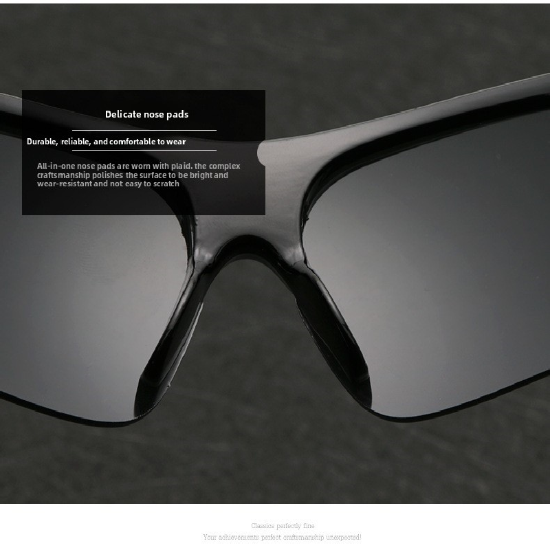 2-PCS Bright black frame with white mercury Men's Sports Cycling Sunglasses Windproof PC Frame Wrap Around Design for Riding Fishing Running Reliable Outdoor Protection Australian Style