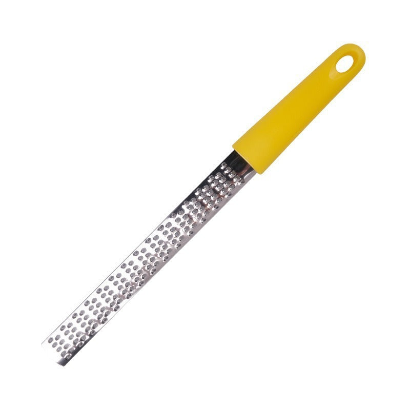 3-PCS Yellow Stainless Steel Lemon Zester and Cheese Grater 32cm Long Multi-functional Kitchen Grater for Citrus Ginger and Chocolate Australian Home Cooking