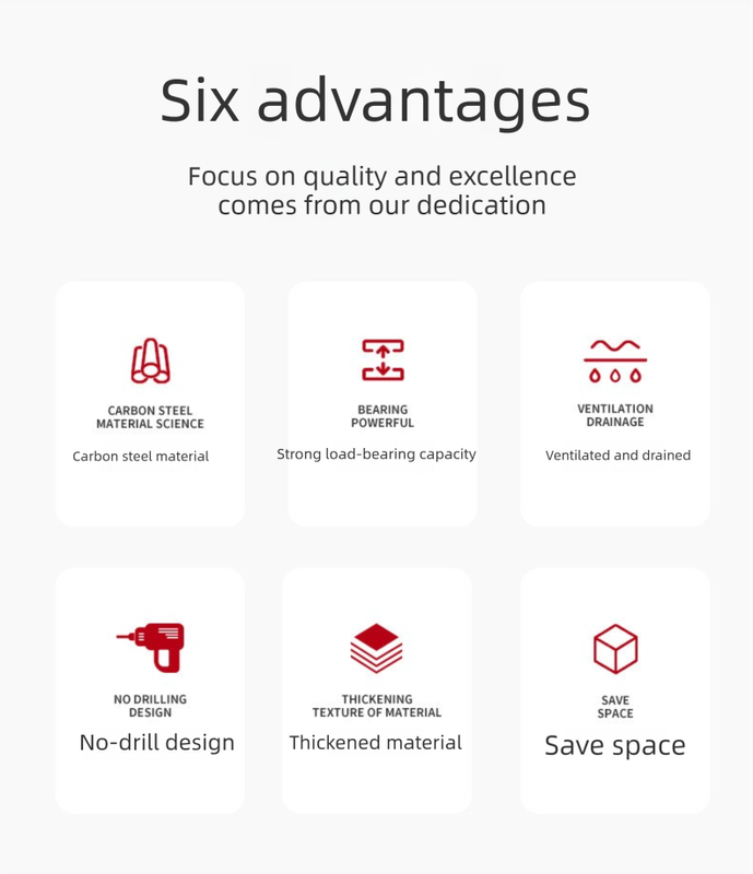 5-Tier Kitchen Corner Shelf Stand - Heavy Duty Carbon Steel Pot & Pan Organiser - Rust Resistant Freestanding Storage Rack for Small Spaces