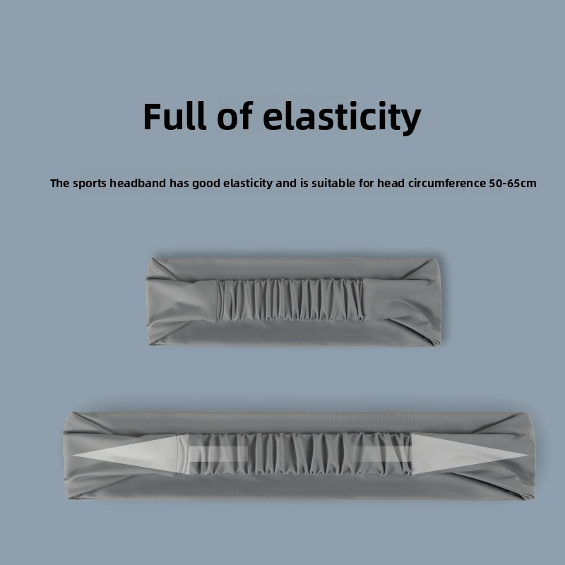 3 PCS Cooling Sports Headband Camouflage Print Ice Silk Sweat Band for Running Gym & Yoga Non Slip Stretchy Camo Red Blue & Grey