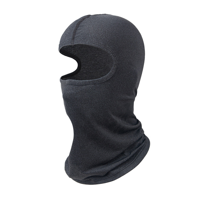 Cooling Balaclava Face Mask UPF50+ Sun Protection - Breathable Helmet Liner for Cycling Motorcycling & Fishing - Quick Dry Moisture Wicking - Grey