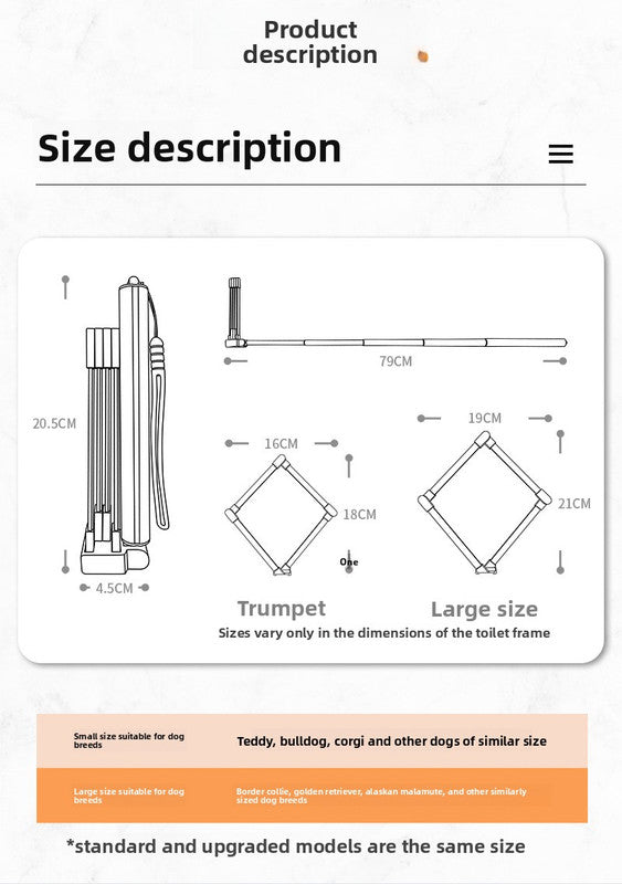 Upgraded Aluminium Telescopic Dog Poop Scooper Large Size Heavy Duty Waste Collector for Medium to Large Dogs Over 15kg