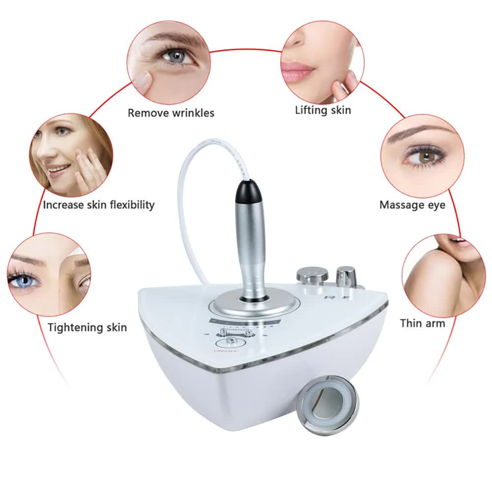 Professional RF Radio Frequency Skin Tightening Machine Facial & Body Contouring Device Anti-Aging Massager with 3 Probes AU Plug