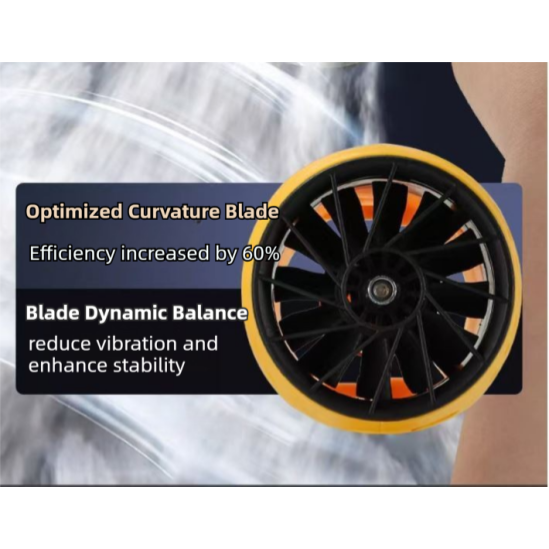 Red Ultra-High Power Cordless Turbine Air Blower With Lithium Battery & Australian Plug Kit - 30,000 RPM High Velocity and Lightweight Operation for Leaf Blowing, Snow Removal & Multi-Use