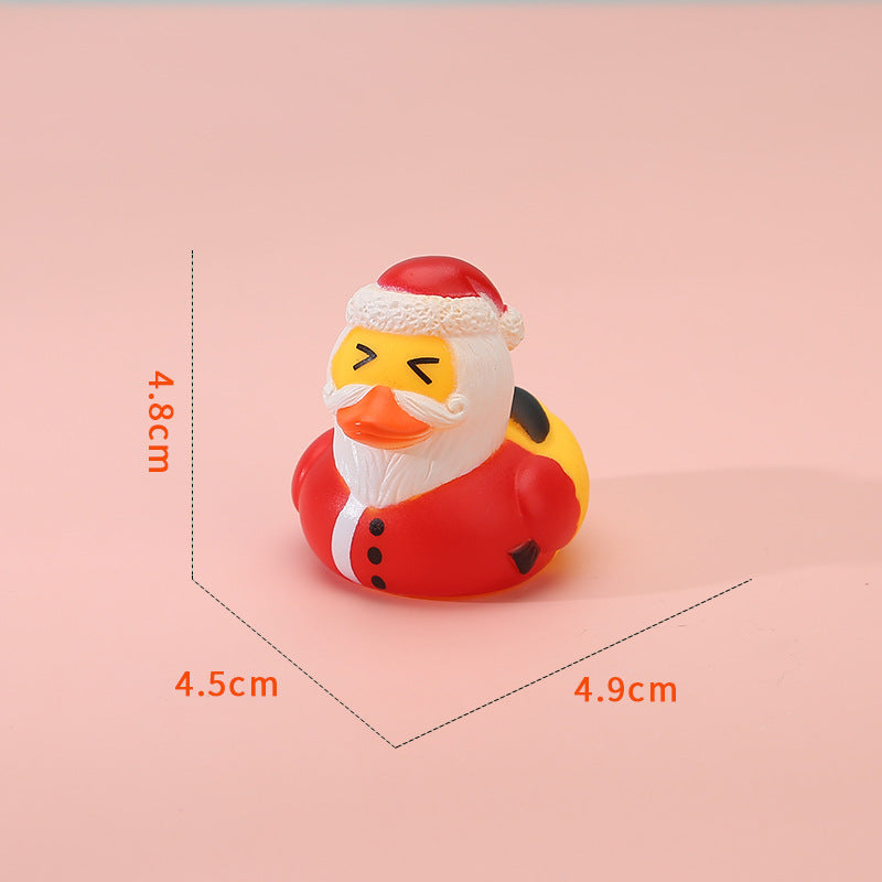 Creative Christmas Rubber Duck Advent Calendar - 24 Unique Festive Mini Duck Bath Toys (Blind Box)