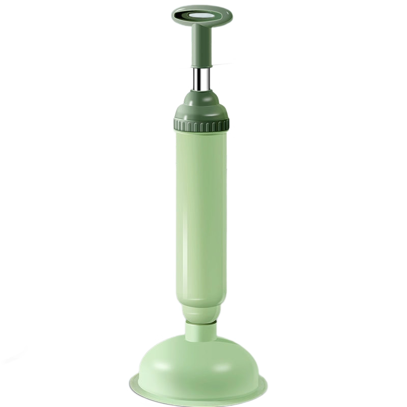 Green High-Pressure Toilet Plunger with Vacuum Seal – Powerful Drain Unclogger for Toilets, Sinks & Drains (45cm)