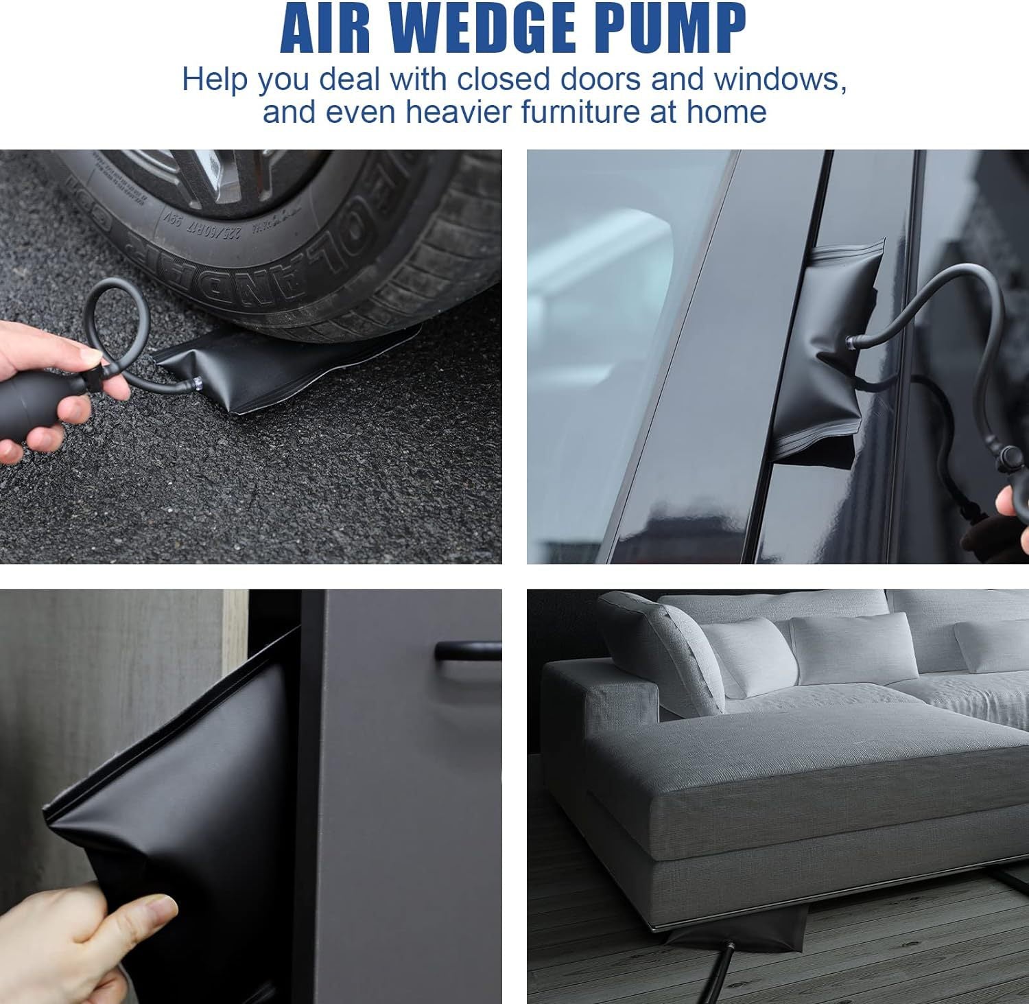 Comprehensive Car Dent Repair and Interior Removal Tool Set with High-Pressure Air Wedge Pumps for Professional Maintenance Efficient Repair Solution for Local Mechanics(L2)