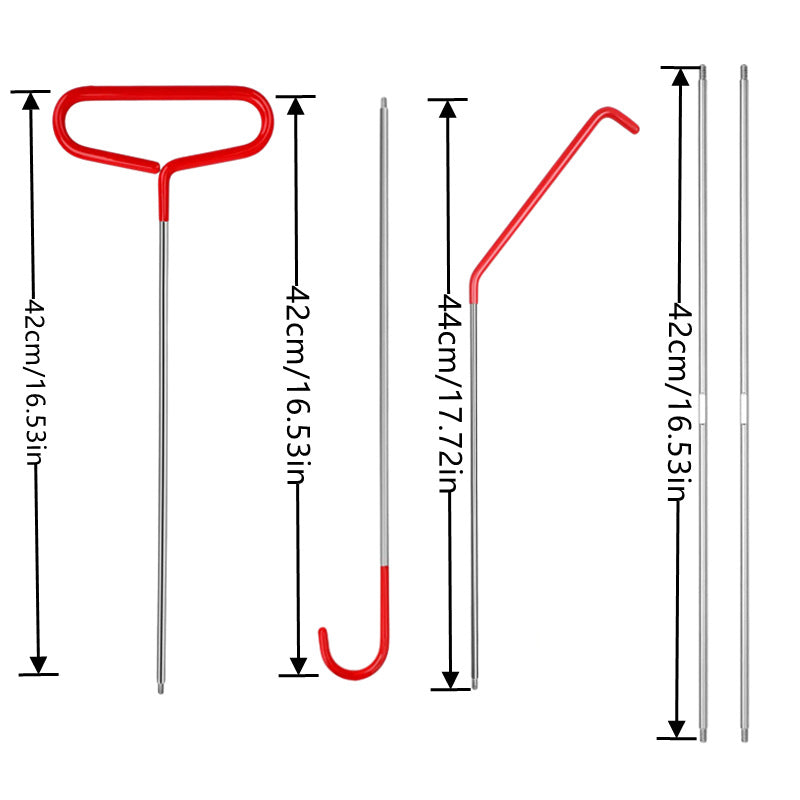 Comprehensive Car Dent Repair and Interior Removal Tool Set with High-Pressure Air Wedge Pumps for Professional Maintenance Efficient Repair Solution for Local Mechanics(L4)