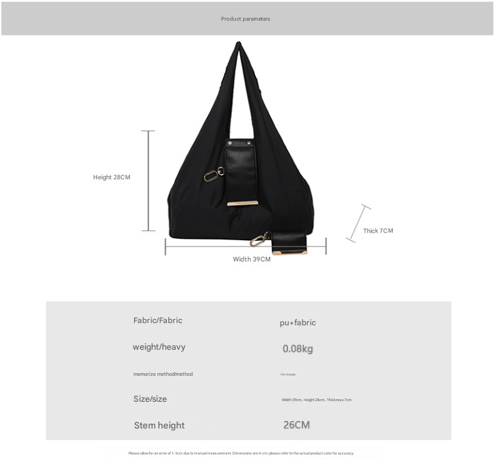 Yellow Ins-Style Large Capacity Tote Bag with Keychain Pouch – Lightweight Reusable Shopping Bag with Detachable Accessory Holder, Ideal for Daily Use