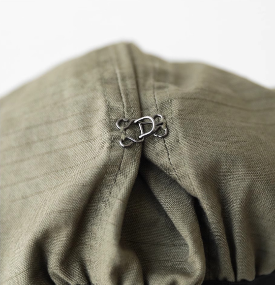 Oversized Slouchy Newsboy Cap - Vintage Japanese Style Baker Boy Hat - Soft Textured Fabric - Olive Green (Adjustable 54-60cm)