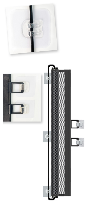 Automatic Retractable Pet Gate 110x78cm Safety Dog Fence No-Drill Mesh Isolation Rail with Auto-Rebound for Stairs Hallways and Doorways Black